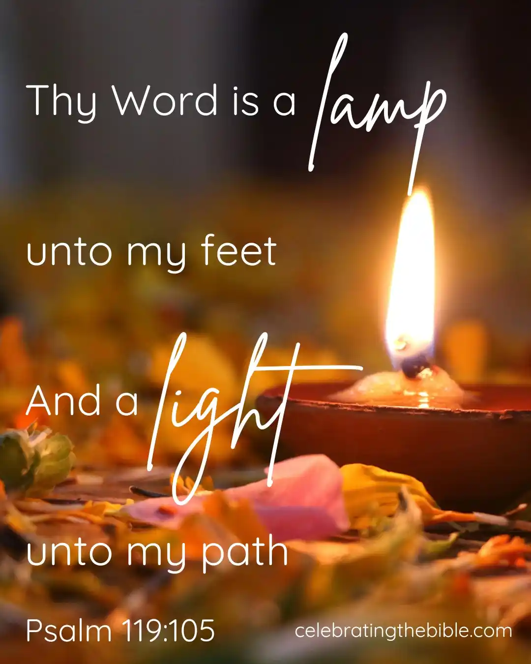 Thy Word is a Lamp unto my feet